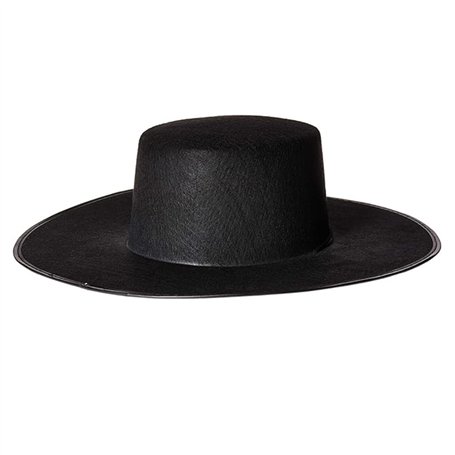 YHAILI Chapeau Zorro pour adulte