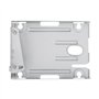 Akozon Dpofirs Support de Disque Dur 2, Adaptateur Support Disque 5" pour Dur HDD 2.5" pour CECH-400X avec vis kit d'adaptateur 