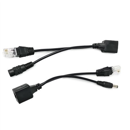 Injecteurs passifs et répartiteurs pour caméras IP et points d'accès avec connecteurs DC 5