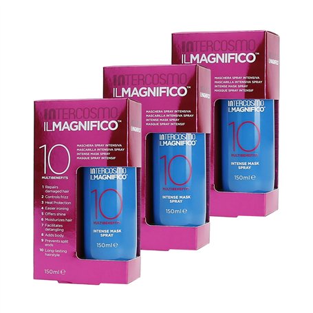 Intercosmo - Il Magnifico 10 - Lot de 3 masques en spray
