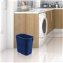 Acrimet Corbeille, Poubelle de bureau, 3,25 gallons / 13 quarts / 12 litres (en plastique) (couleur bleue) (lot de 4)