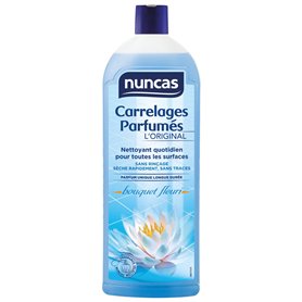 Nuncas Carrelages Parfumés - Nettoyant pour Sols - Bouquet Fleuri - 1000ml
