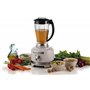 Ariete 1782 Gourmet Pro Moderna Robot de cuisine, hachoir 3 l, mixeur 2 l, 2 vitesses + Pulse, set de couteaux + disque en acier