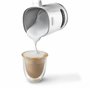 De'Longhi LatteMix EMF3.W Mousseur à lait électrique pour lait chaud & froid & alternatives végétales Nettoyage facile Couvercle