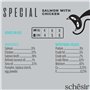 Schesir Special Skin & Coat, Nourriture Humide complète pour Chats (enveloppes 12 de 70 g)