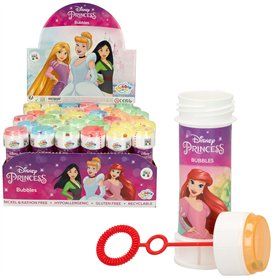 DULCOP - Pack de 36 Bulles Princesse Disney - Bulles de Savon - 60 Ml - 047023 - Multicolore - Plastique - Licence Officiel - Jo DULCOP - Pack de 36 Bulles Princesse Disney - Bulles de Savon - 60 Ml - 047023 - Multicolore - Plastique - Licence Officiel - Jo