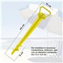 Embout de forage pour parasol de plage de plage de pied parapluie base fixation couleurs rouge bleu jaune vert abs résistant pra