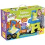Lisciani - CAROTINA - Tableau Projecteur LED pour Enfants dès 3 Ans - Table de Jeux Educatifs - Apprendre l'Alphabet