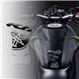 4R Quattroerre.it 18146 Tapis de réservoir adhésif 3D pour Moto Yamaha R6 Transparent