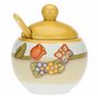 THUN - Sucrier en porcelaine avec cuillère à café Country
