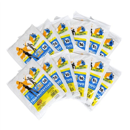 PENNELLIFICIO 2000 | Lot de 12 serviettes de protection en plastique