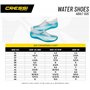 Cressi Water Shoes-Chaussures Unisexe Adultes pour Tous Types d'Activités de Sports Nautiques, Azure, 46 Mixte