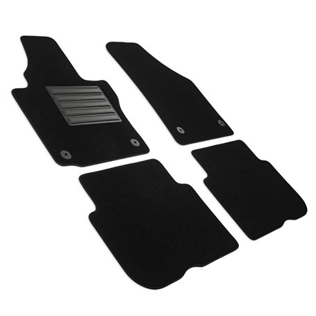 MTM SP-3799 Tapis sur Mesure en Velour pour Volkswagen Touran (1T) 5 sièges 03.2003>2014