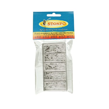 STONFO Manchons de flotteur en silicone transparent