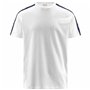 T-shirt à manches courtes homme Kappa Gramio Blanc