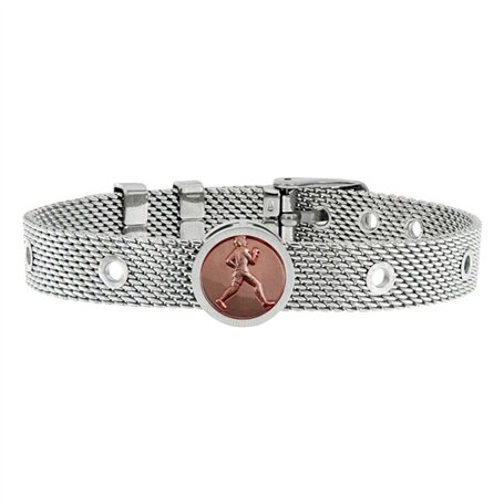 Bracelet Unisexe Runner Talent Jewels TJA-1-19-02-1-235 Argenté