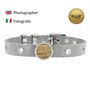 Bracelet Unisexe Photographer Talent Jewels TJA-3-07-01-1-235 Argenté