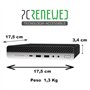 HP EliteDesk 705 G4 Mini PC Ordinateur de bureau, Windows 10 Pro + Office 2019, AMD Ryzen 5 Pro 2400G 3,60 GHz, RAM 16 Go DDR4 S