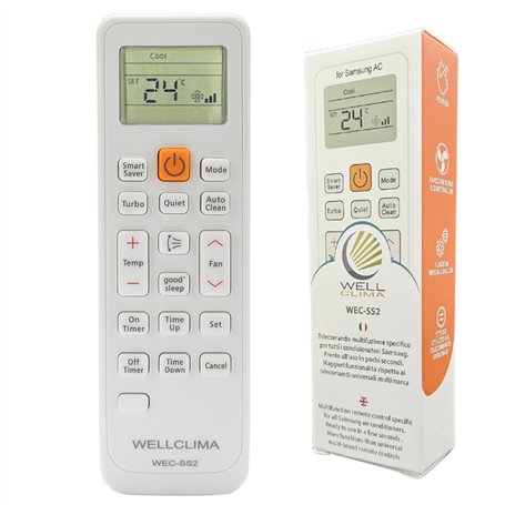Télécommande Universelle Wellclima pour Climatiseurs Samsung