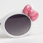 CARTOON Lunettes de soleil pour enfants Hello Kitty verres ovales monture moulée avec protection filtre UV401