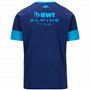 Kappa - T-Shirt Adobi BWT Alpine F1 Team 2024 pour Homme - Bleu - Taille L