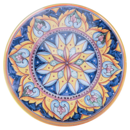 Villa d'Este Home Tivoli 1996 Lot de 4 assiettes à pizza en grès