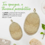 Eponge Douche Corps Exfoliant