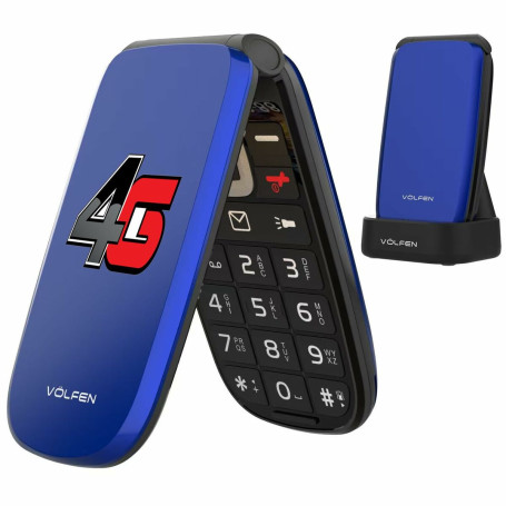 Téléphone portable pour personnes âgées Volfen ASTRO FLIP 48 MB 2