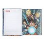 DRAGON BALL SUPER Agenda scolaire 2024-2025 officiel Dragon Ball, Agenda 12 mois, idéal pour l'école primaire, avec couverture r