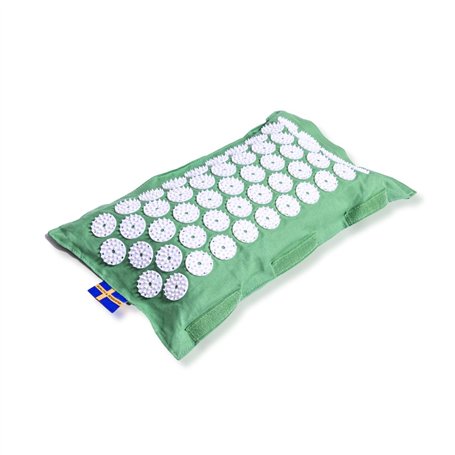 MYSA Coussin Chauffant d'acupression et de thermothérapie Fourre de blé 100% Biologique pour Les douleurs cervicales