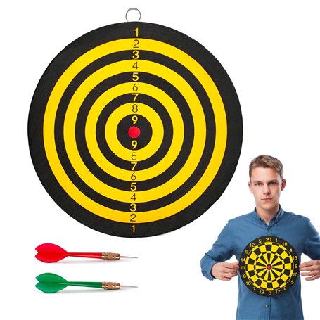 BullTek Jeu cible fléchettes petit 22