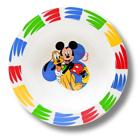 Stor Mickey Mouse Bol Enfant – Sans BPA et Réutilisable – Récipient Purée Bébé – Petit Bol Céréales Garçon – Tasse à Déjeuner En
