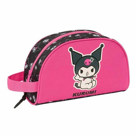 Trousse de Toilette Kuromi Noir Fuchsia 26 x 16 x 9 cm