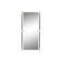 Miroir mural Home ESPRIT Noir Doré Moderne