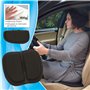 SUMEX S RK19052 Coussin Pliable en Mousse à mémoire de Forme pour Tous Les Types de sièges de Voiture, Bureau, idéal pour Voyage