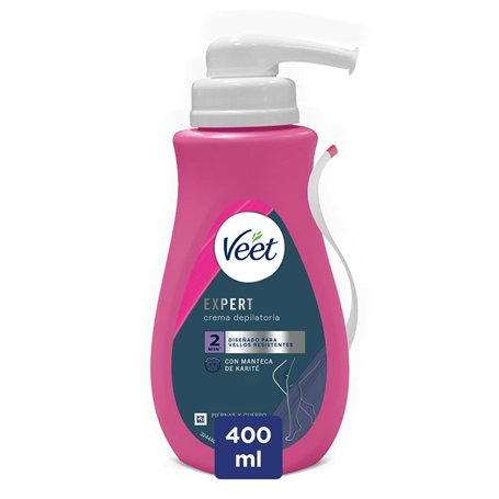 Crème Épilatoire Corporelle Veet Expert 400 ml