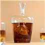 Balvi - décanteur à Whisky Poison. Bouteille à Liqueur d'1 Litre. Contient Une tête de Mort à l'intér