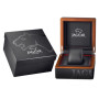 boîtier 44 mm avec Bracelet en Cuir Noir pour Homme J881/1