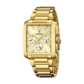 Montre FESTINA pour Homme F20638/2 Timeless Chronograph Boîtier en Acier Inoxydable Doré Bracelet en Acier Inoxydable Doré Montre FESTINA pour Homme F20638/2 Timeless Chronograph Boîtier en Acier Inoxydable Doré Bracelet en Acier Inoxydable Doré