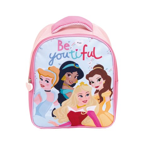 Sac a dos Cartable pour enfants Licence Officielle Disney pour l’école et la crèche - 28x23x10 cm - avec des anses rembourrées -