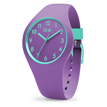 ICE-WATCH - Ice Ola Kids Mermaid - Montre Violette pour Fille avec Bracelet en Silicone - 014432 (Small)