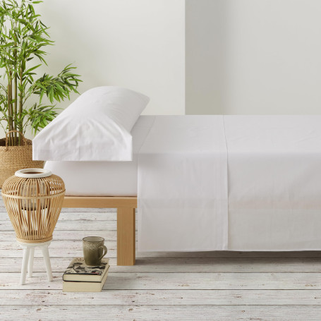 Degrees Home Premium - Parure de lit 105x190 – 3 pièces – Drap Plat 1 Personne – Drap Housse 105x190 – taie d’Oreiller 105x45 –