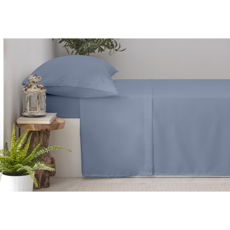 Degrees Home Premium - Parure de lit 90x190 – 3 pièces – Drap Plat 1 Personne – Drap Housse 90x190 – taie d’Oreiller 80x50 – Pol