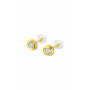Boucles d´oreilles Femme Lotus HIN00207 Doré