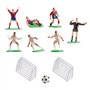 Dekora - 302018 Décoration pour Gâteau avec Figurines de Football en PVC
