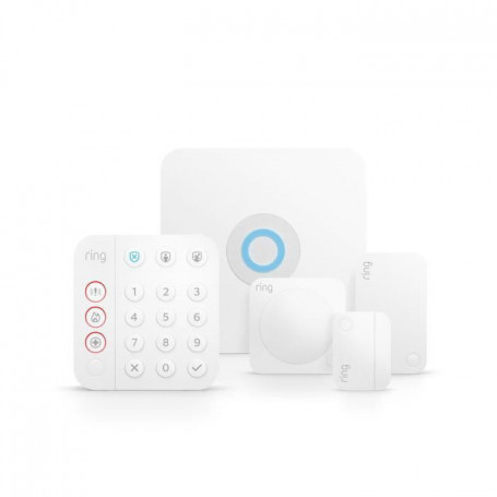 RING - Kit de sécurité Ring Alarm - Alarm 5 Piece Kit (2nd Gen) - HB 279,99 €