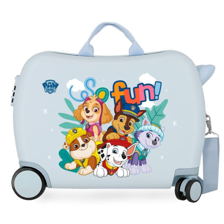 Patrouille Paw Patrol Playful Valise pour enfant Bleu 50 x 38 x 20 cm rigide ABS Fermeture à combinaison latérale 34 L 3 kg 4 ba