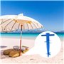X2 Pied Parasol Plage. Pieds De Parasols Résistant Léger Durable.Plage Accessoire. Support De Parasol De Plage Idéal Accessoires