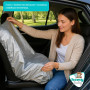 HOMYBABY® Housse de Siège Auto Universelle Bébé – Protection Anti-UV – Compatible Voiture Groupe 0 1 2 3 - Réglable, Confortable