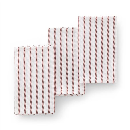 GAMUSI Lot de 3 torchons de cuisine en coton